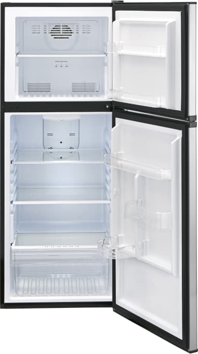Haier HA10TG21SS 9.8 cu. ft. Top Mount Refrigerator with 2 Spill Proof ...