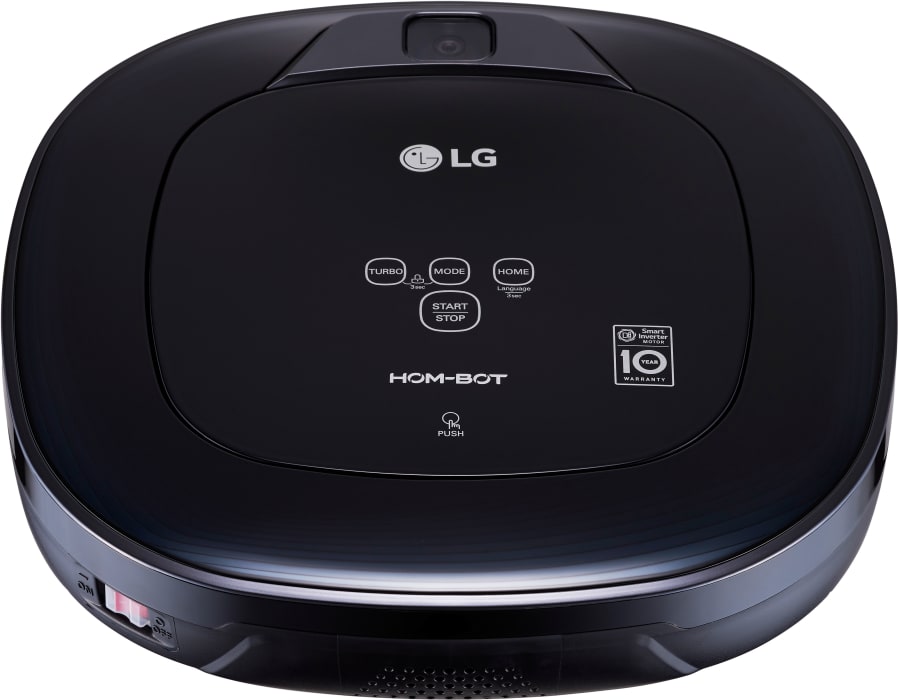 LG CR3465BB Hom-Bot Square Robotic Vacuum with Dual Eye 2.0 LG CR3465BB Hom-Bot Square Robotic Vacuum with Dual Eye 2.0