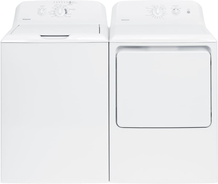 Hotpoint HTW200ASKWW 27 Inch Top Load Washer with 3.8 cu. ft. Top Load