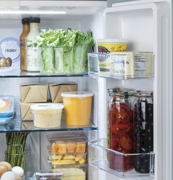 Haier HRF15N3AGS 28 Inch 4Door Counter Depth French Door Refrigerator