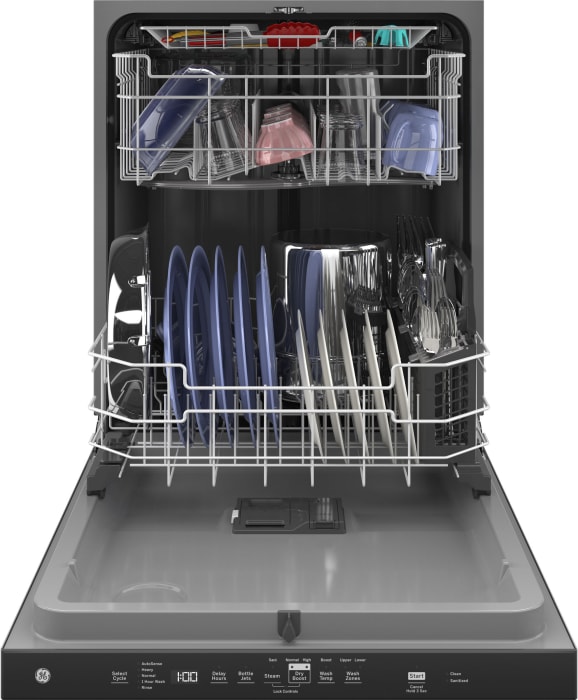 GE GDP630PYRFS 24 Inch Fully Integrated Dishwasher with 16 Place