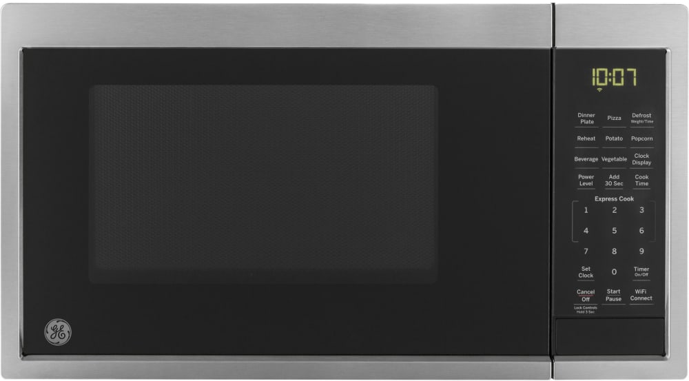 Ge Jes1097smss 0 9 Cu Ft Smart Countertop Microwave Oven With Wi