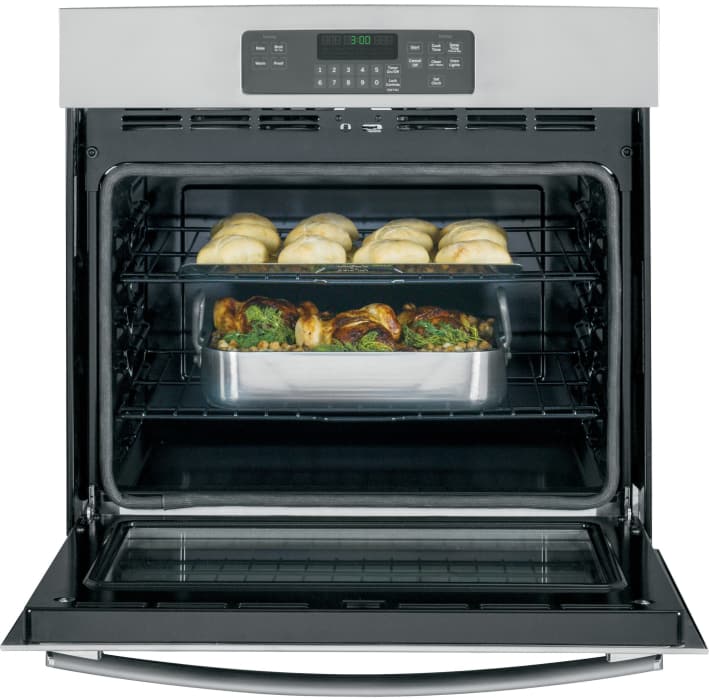 GE JT3000SFSS 30 Inch Single Electric Wall Oven with 5.0 cu. ft. Oven