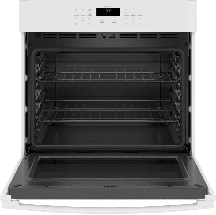 GE JTS3000DNWW 30 Inch Electric Single Wall Oven with ScantoCook