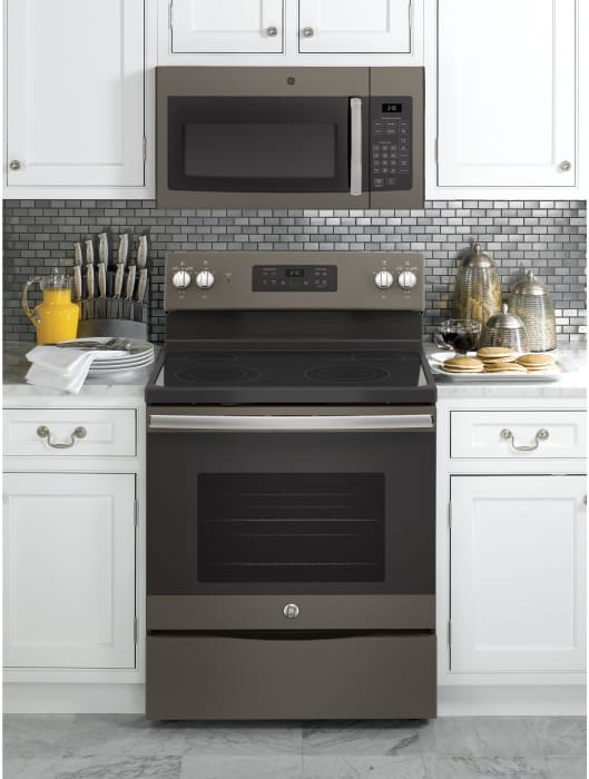 GE JVM3160EFES 30 Inch OvertheRange Microwave Oven with 1.6 cu. ft