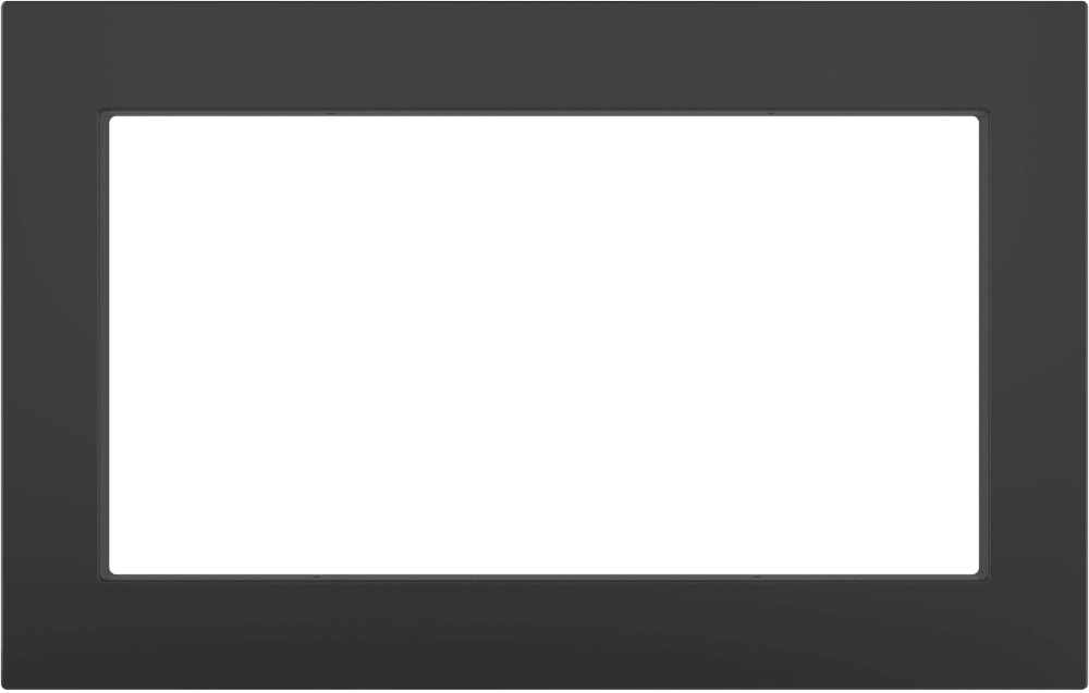 GE JX7227DLBB 27 Inch Built-In Trim Kit - Black