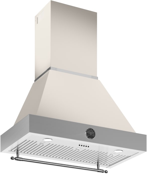 Bertazzoni K36HERTX 36 Inch Wall Mount Range Hood with 3Speed Blower 600 CFM, Electronic