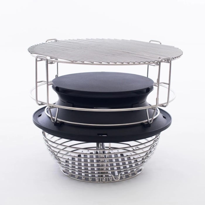 Kamado Joe KJ15040921 18 Inch Freestanding Ceramic Charcoal Grill with
