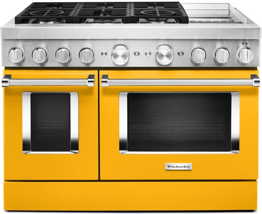 KitchenAid Dual Fuel Range (KFDC558JYP) - Yellow Pepper KitchenAid Dual Fuel Range (KFDC558JYP) - Yellow Pepper