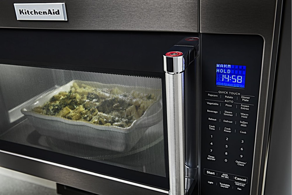 KitchenAid KMHS120EBS 30 Inch OvertheRange Microwave Hood Combination