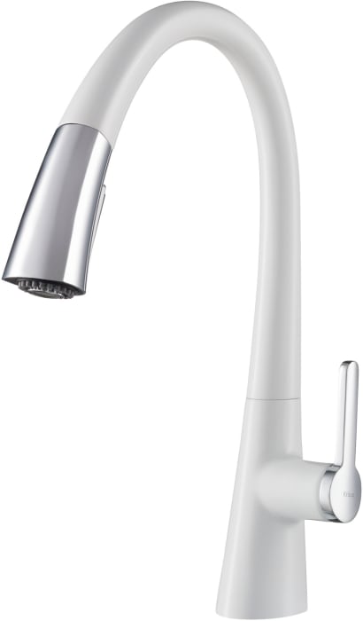 Kraus KPF1673CHWH Dual Function Pull-Down Kitchen Faucet with Dual