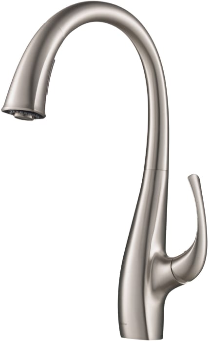 Spot Free Ansel Single-Handle Pull-Down Sprayer Kitchen Faucet in All-Brite Stainless Steel Spot Free Ansel Single-Handle Pull-Down Sprayer Kitchen Faucet in All-Brite Stainless Steel