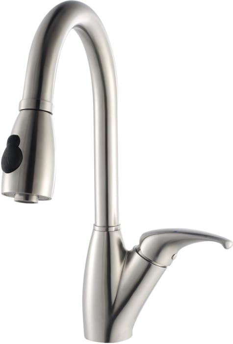 Kraus KPF2120SD20 Single Lever Pull-Out Faucet with 9 Inch Spout Reach ...