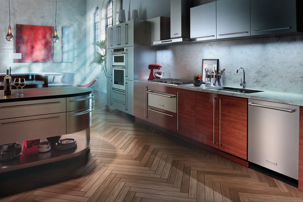 KitchenAid KVWB606DSS Wall Mount Canopy Hood with 585 CFM Optional