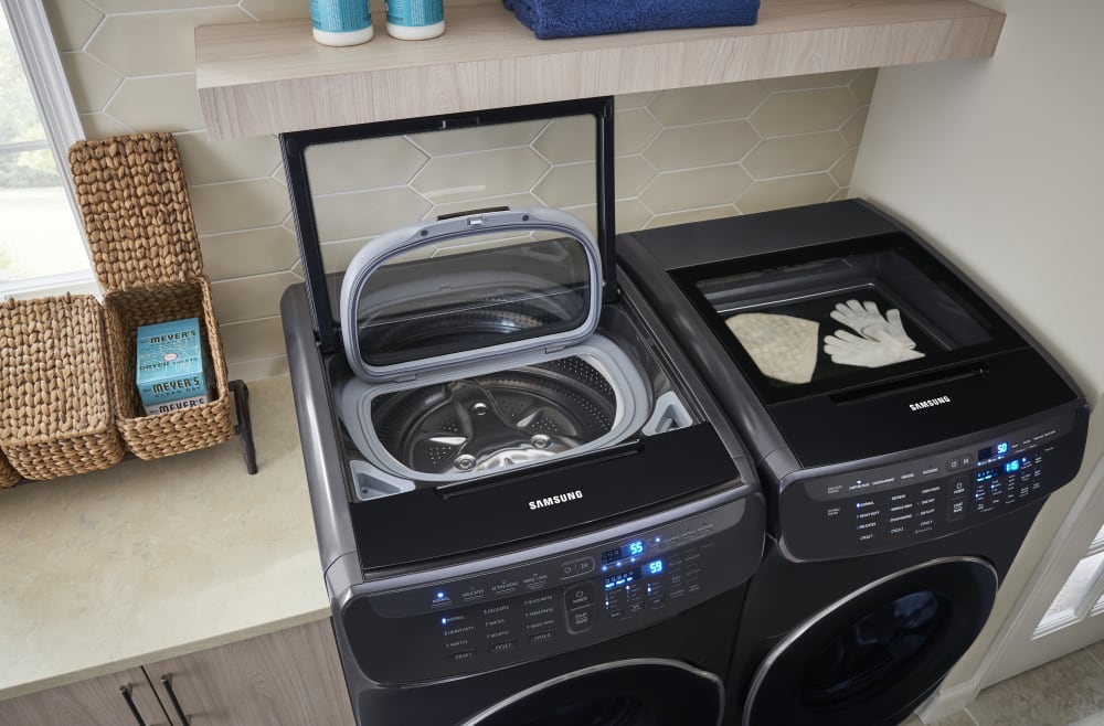 Samsung WV55M9600AV 27 Inch FlexWash Smart Washer with 5.5 Cu. Ft