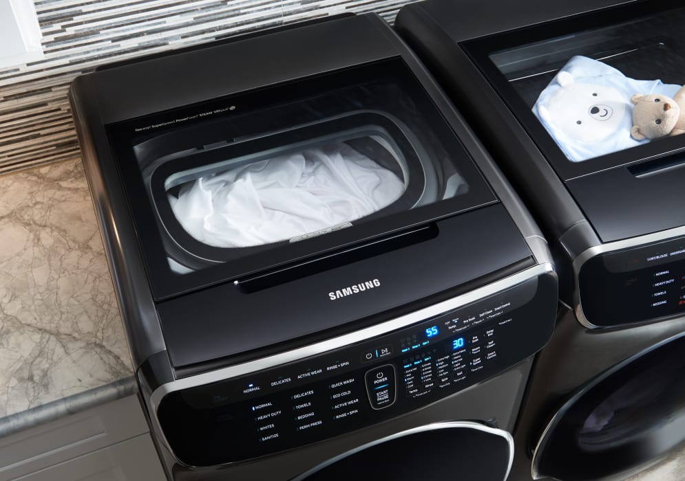 Samsung WV60M9900AV 27 Inch FlexWash™ Smart Washer with 6.0 Cu. Ft