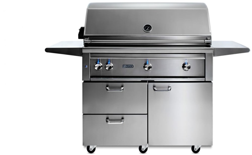 Lynx L42TRFLP 42 Inch Freestanding Grill with 1200 sq. in. Cooking