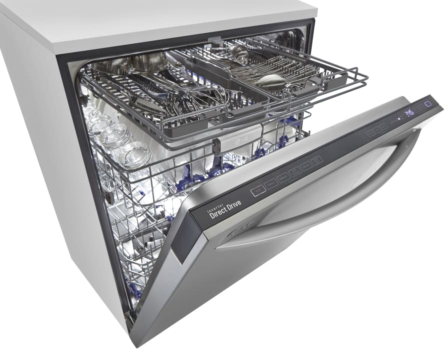 LG LDF7774ST Fully Integrated Dishwasher with SenseClean™, EasyRack