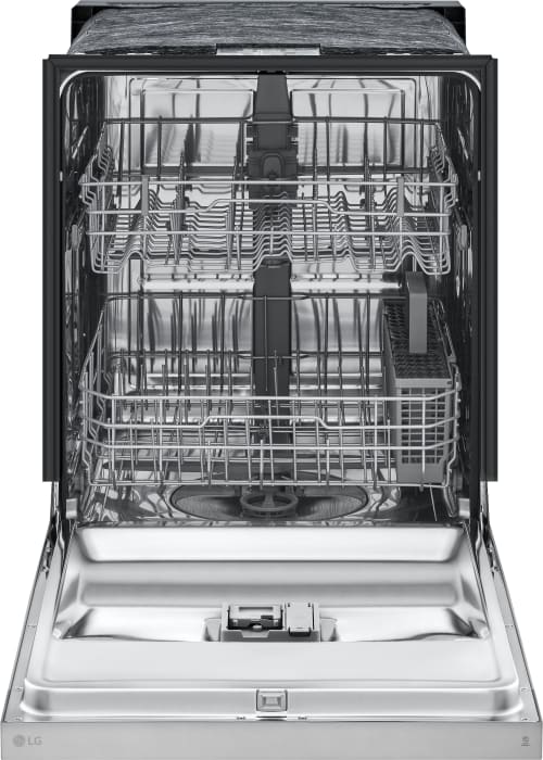 LG LDFC2423B 24 Inch Full Console Dishwasher with 15 Place Settings, 52 dBA, 5 Wash Cycles
