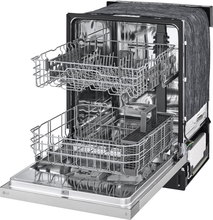 LG LDFC2423V 24 Inch Full Console Dishwasher with 15 Place Settings, 52