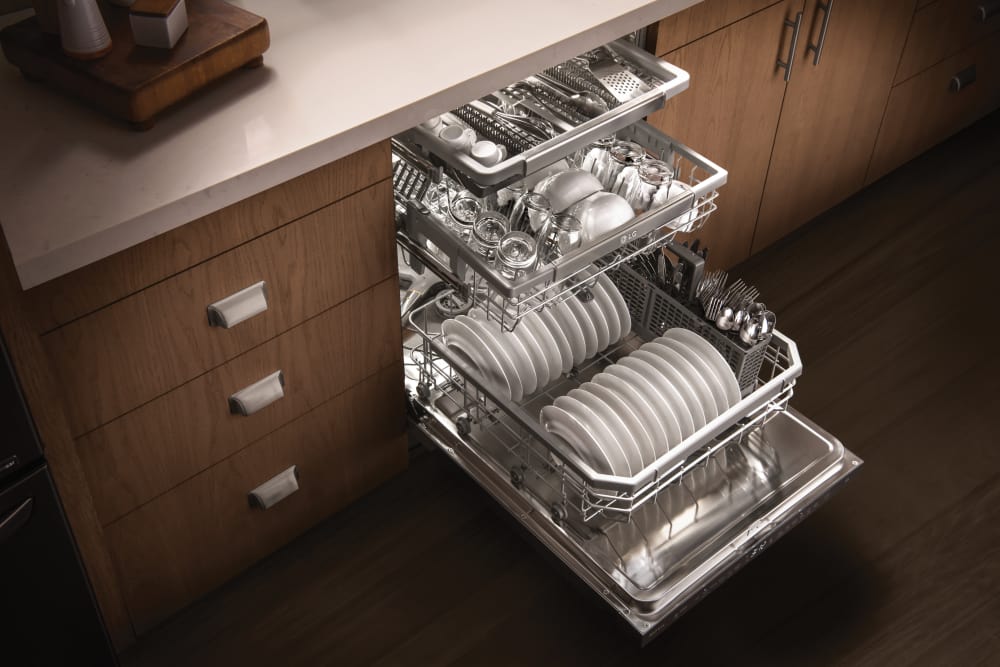 LG LDP6797BD 24 Inch Fully Integrated QuadWash™ Smart Dishwasher with