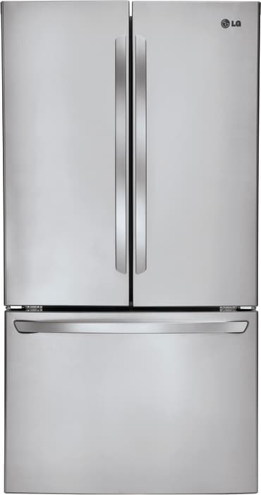 LG LFCS31626S 36 Inch French Door Refrigerator with Smart Cooling