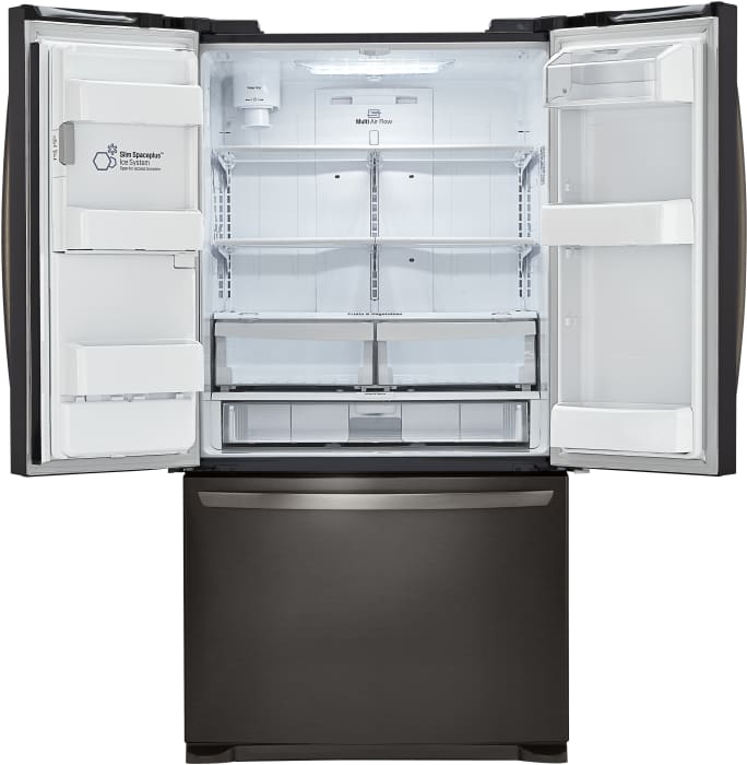 LG LFX25973D 36 Inch French Door Refrigerator with Slim SpacePlus
