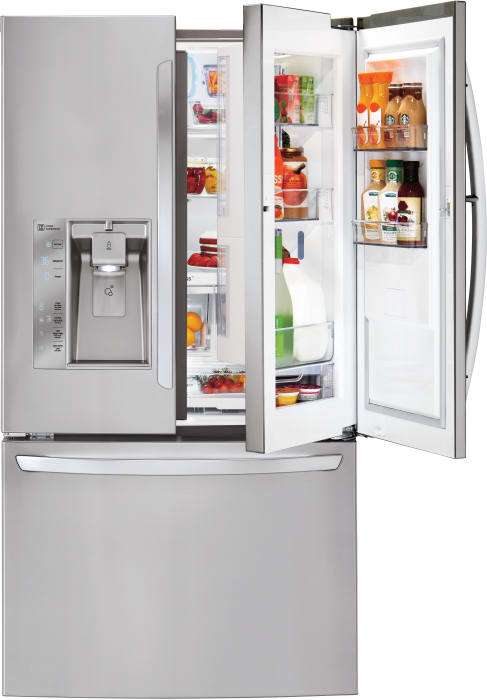 LG LFXS32766S 36 Inch French Door Refrigerator with Door-in-Door®, Dual ...
