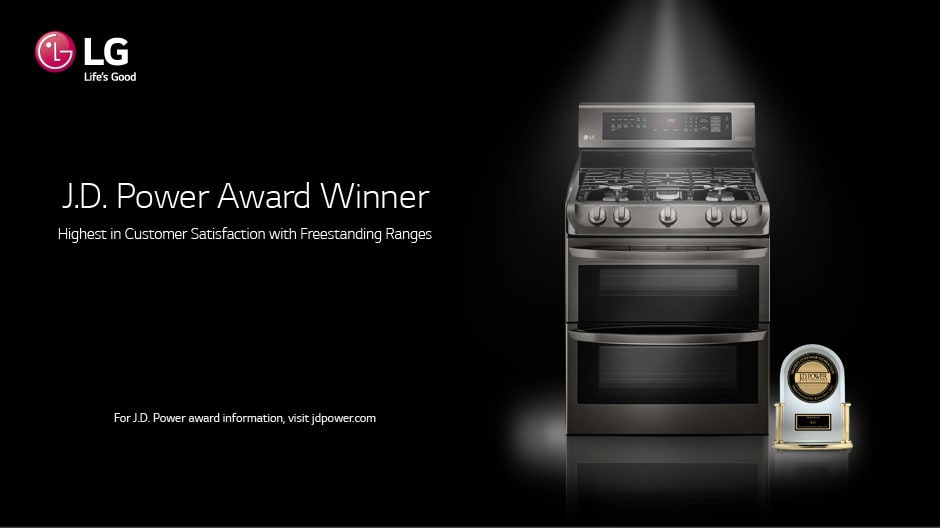 LG LDG4315ST 30 Inch Double Oven Gas Range with ProBake Convection