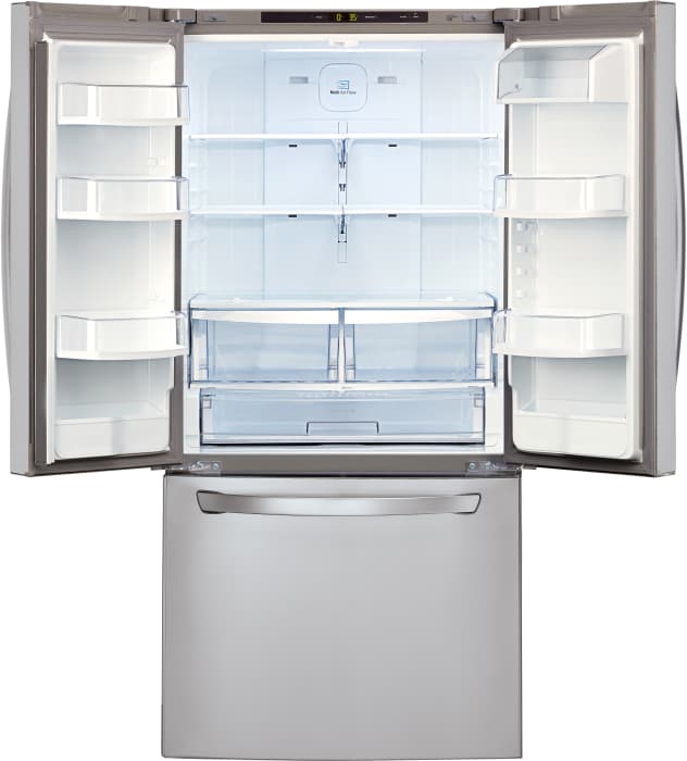 LG LFC22770ST 30 Inch French Door Refrigerator with 21.8 Cu. Ft ...