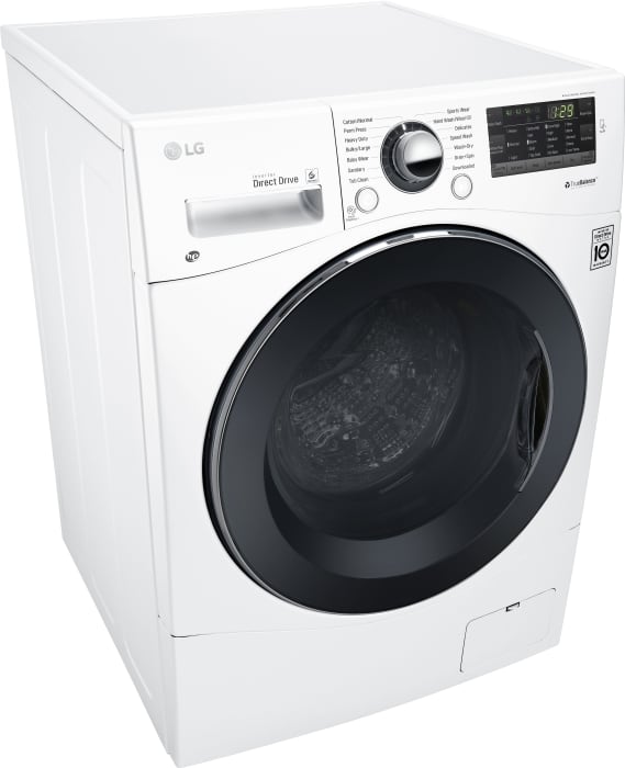 LG WM3488HW 24 Inch Ventless Electric Washer/Dryer Combo with 2.3 cu