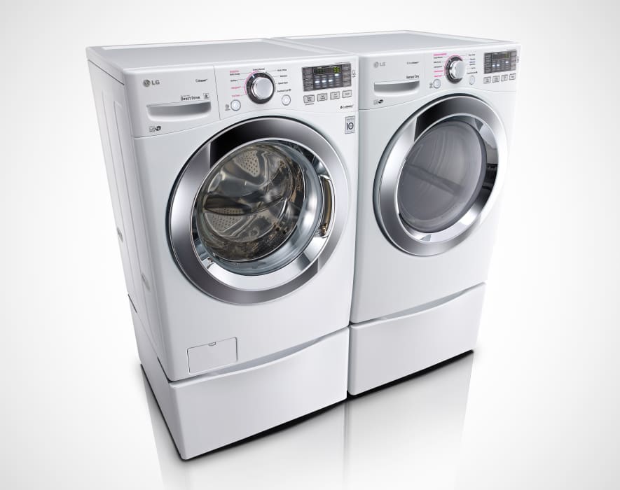 LG WM3370HWA 27 Inch 4.3 cu. ft. Front Load Washer