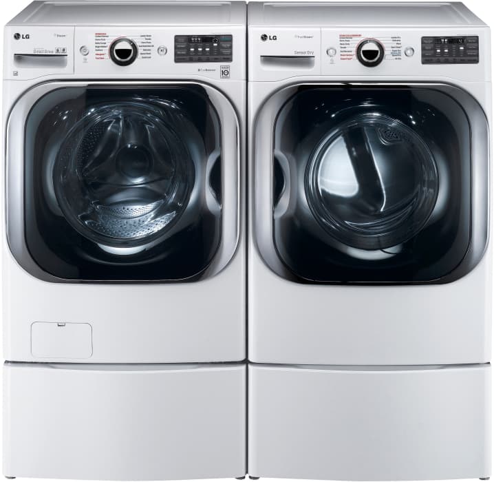 LG WM8100HWA 29 Inch Front Load Smart Washer with 5.2 Cu. Ft. Capacity