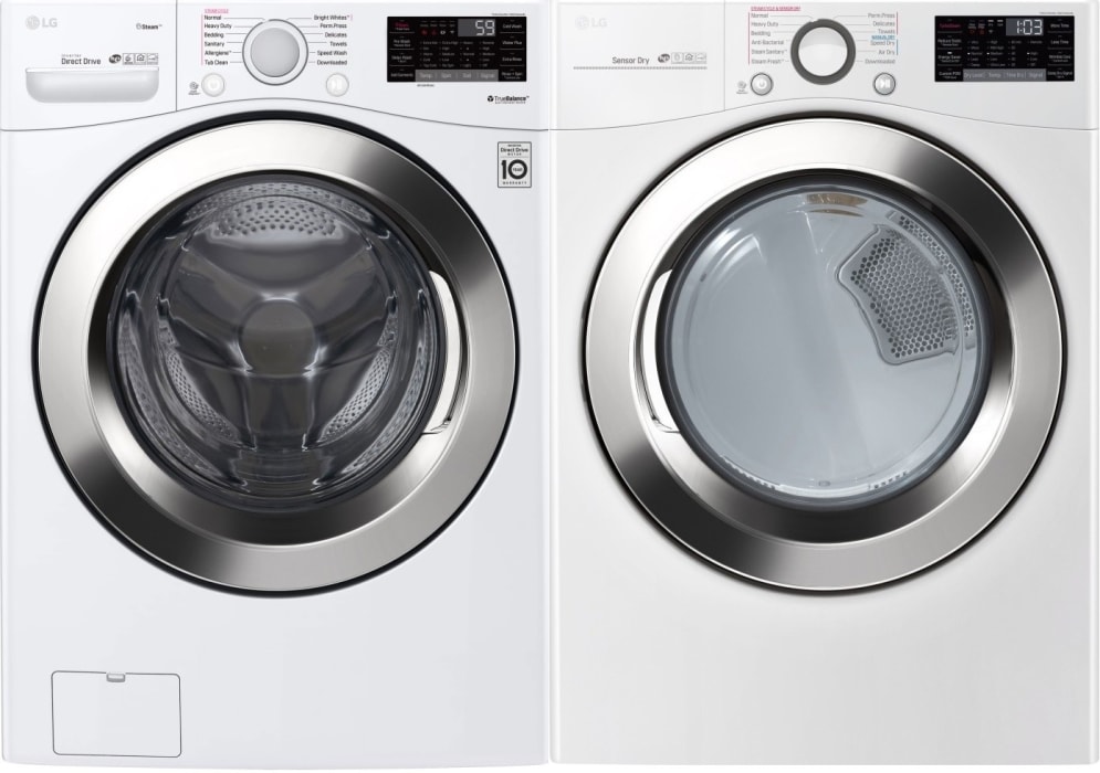 Lg wm3700hwa washer shop & dlex3700w dryer