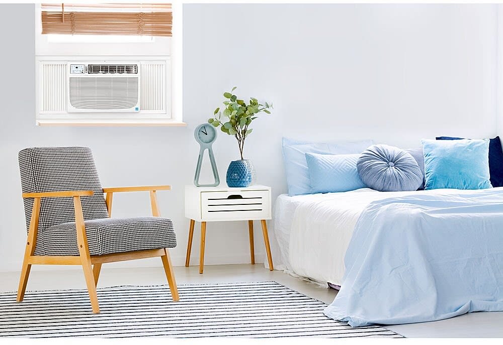 KeyStone KSTHW18B 18,800 BTU Cooling Capacity Window Air Conditioner with 3 Fans, Energy Saving