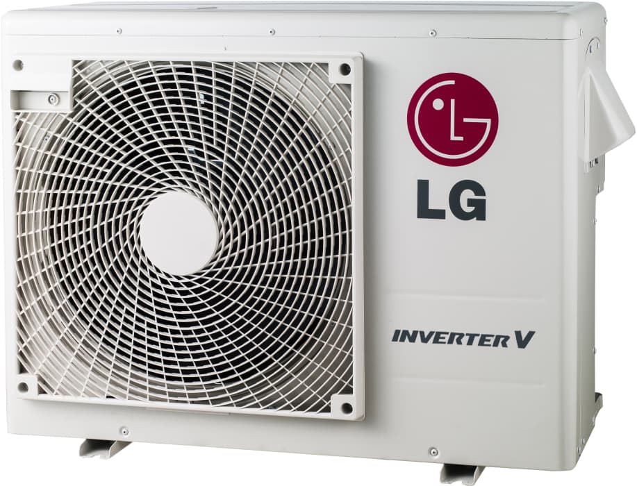 Lg Lmu18chv 17 000 Btu Multi Zone Inverter Heat Pump 4 F Low Ambient Heating Split Outdoor Air Conditioner With Inverter Variable Speed Compressor Low Ambient Operation R 410a Refrigerant Auto Restart Auto Operation Self Diagnosis