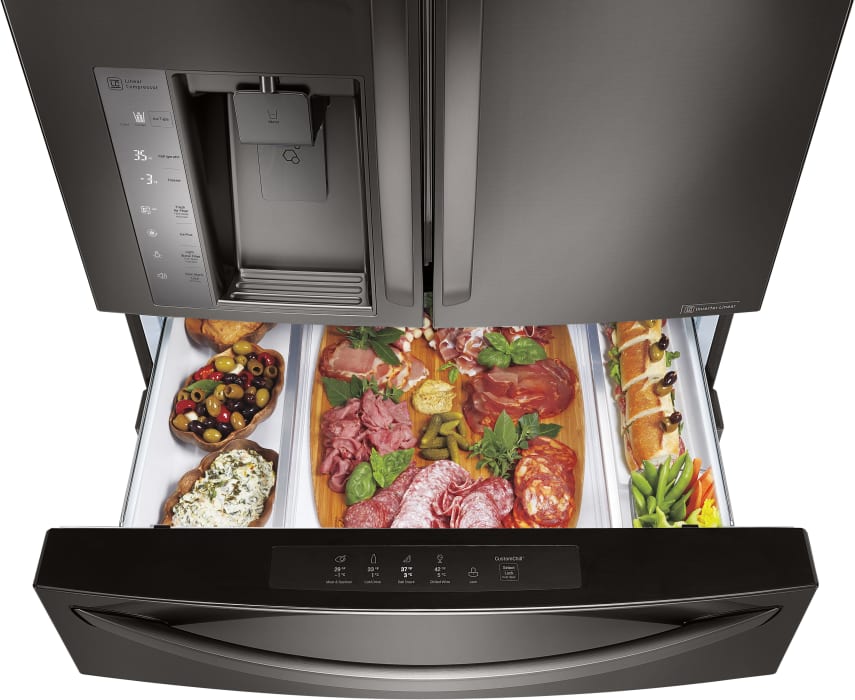 LG LMXC23746D 36 Inch Counter Depth 4Door French Door Refrigerator