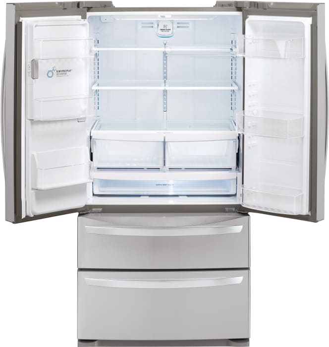 LG LMXS27626S 36 Inch 4Door French Door Refrigerator with Slim