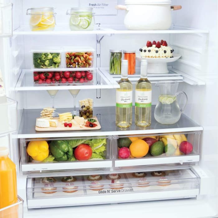 LG LMXS28626S 36 Inch 4Door French Door Refrigerator with 27.8 cu. ft