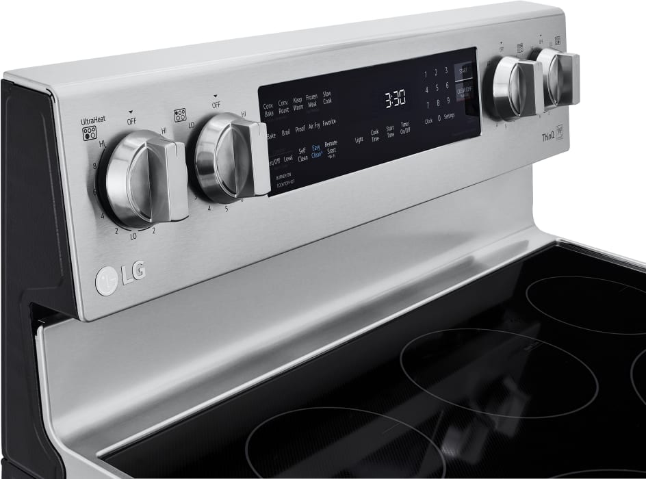 LG LREL6325F 30 Inch Electric Smart Range with 5 Radiant Elements, 6.3