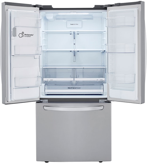 LG LRFXS2503S 33 Inch Smart French Door Refrigerator with 24.5 Cu. Ft