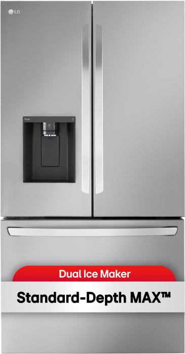LG LRFXS3106S 36 Inch Smart Depth MAX French Door Refrigerator