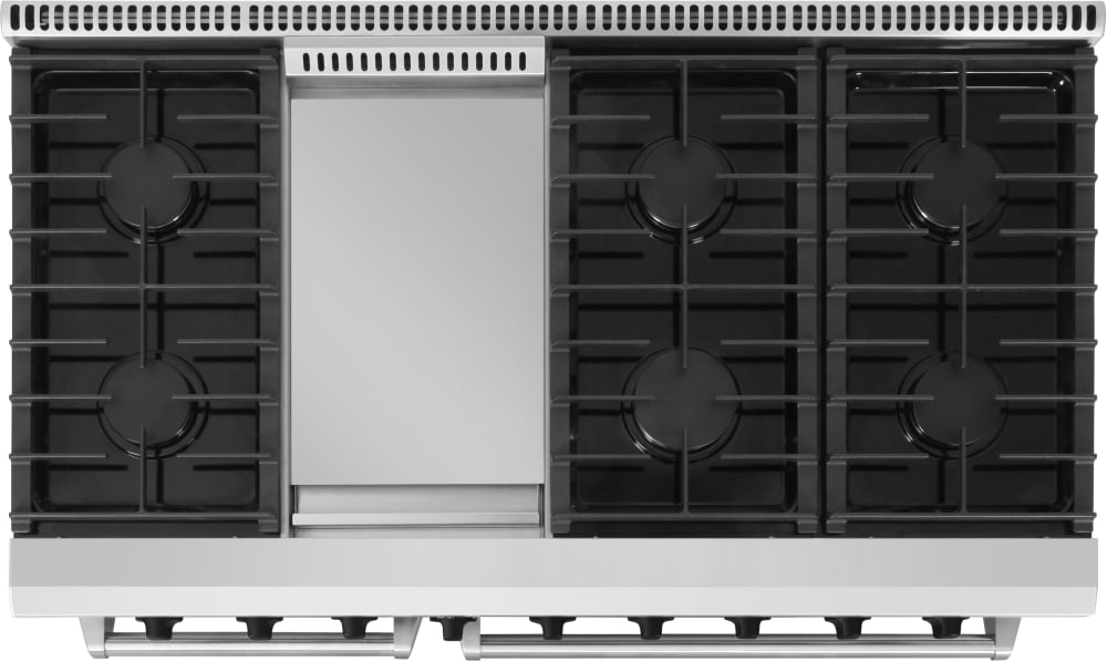 Thor Kitchen LRG4807U 48 Inch Freestanding Professional Gas Range with