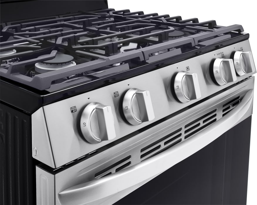 LG LRGL5821S 30 Inch Gas Smart Range with 5 Sealed Burners, 5.8 Cu. Ft