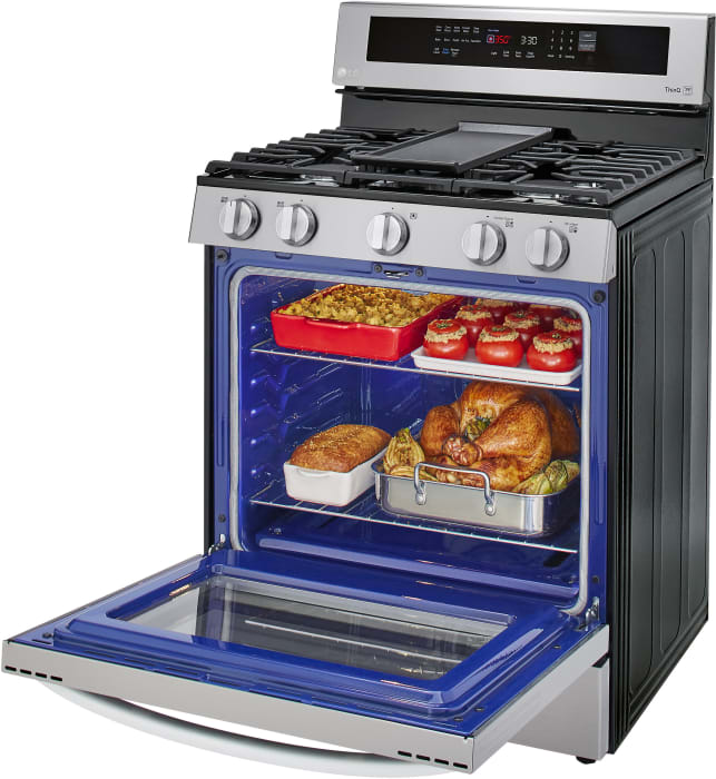 LG LRGL5825F 30 Inch Freestanding Gas Smart Range with 5 Sealed Burners