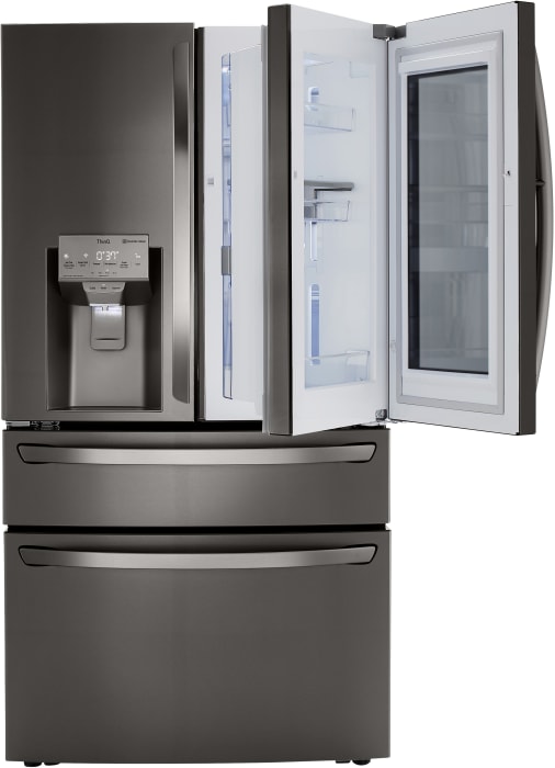 lg instaview 26 cu ft french door refrigerator reviews