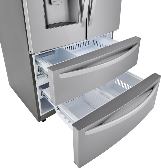 LG LRMXS2806S 36 Inch French Door Smart Refrigerator with 27.8 cu. ft