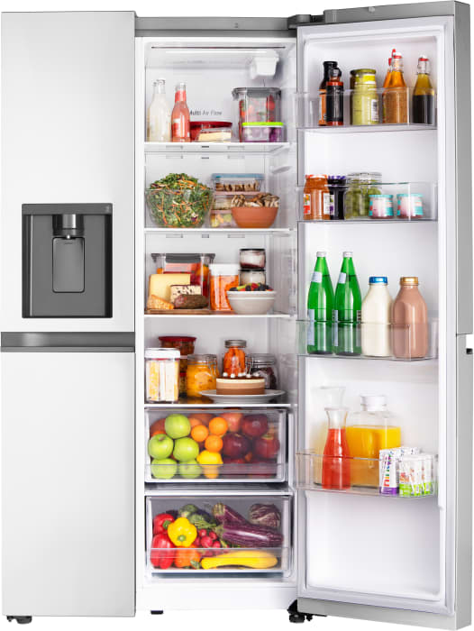 LG LRSWS2806S 36 Inch Freestanding SidebySide Smart Refrigerator with