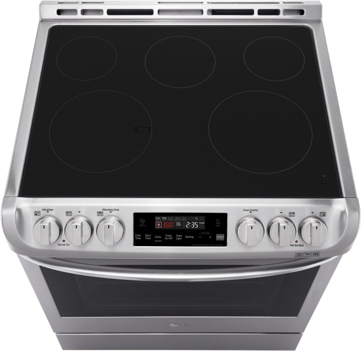 LG LSE4611ST 30 Inch SlideIn Electric Range with 5 Radiant Heating