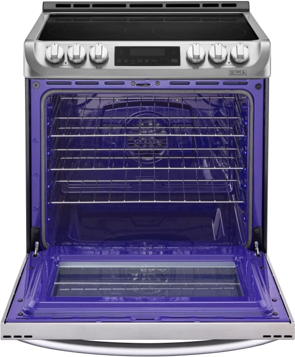 LG LSE4613ST 30 Inch Slidein Electric Range with 5 Smoothtop Elements